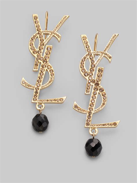 yves st laurent earrings